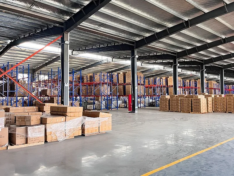 Finished-goods warehouse
