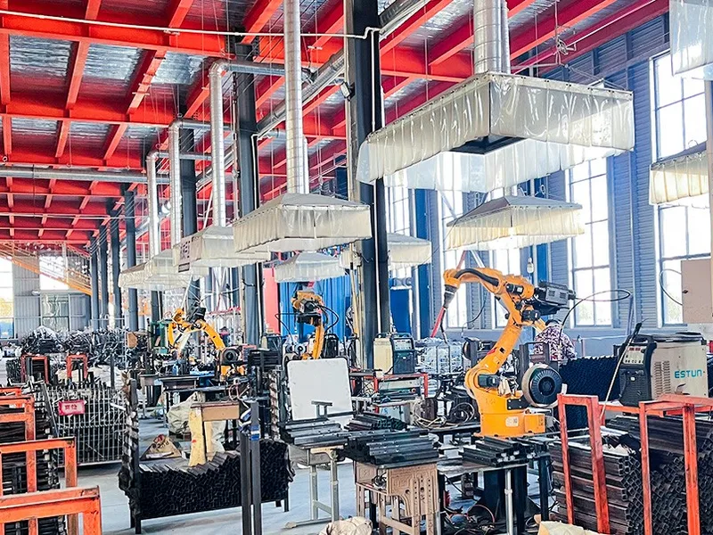 Robotic welding cells